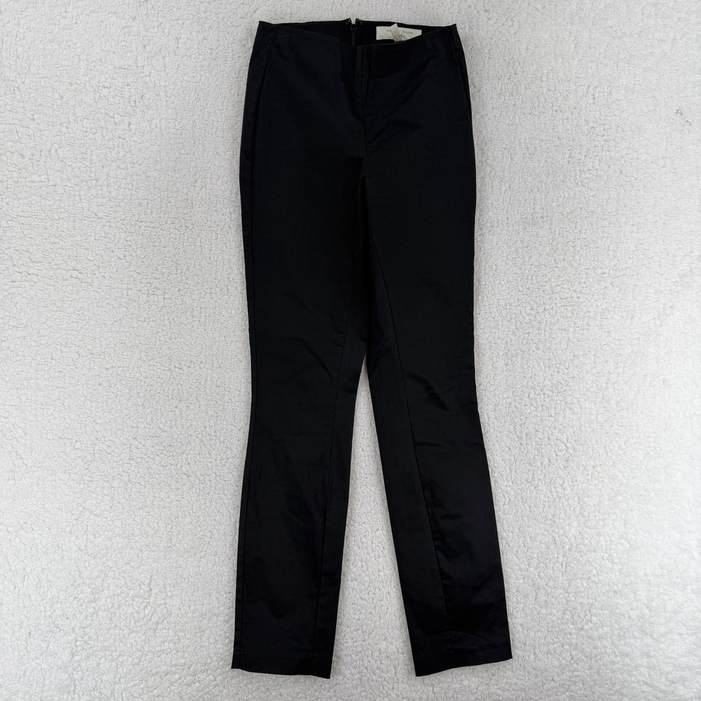 Rag & Bone Pants Womens 00 Black Stretch Tapered Dress Pants Work‎ Office USA